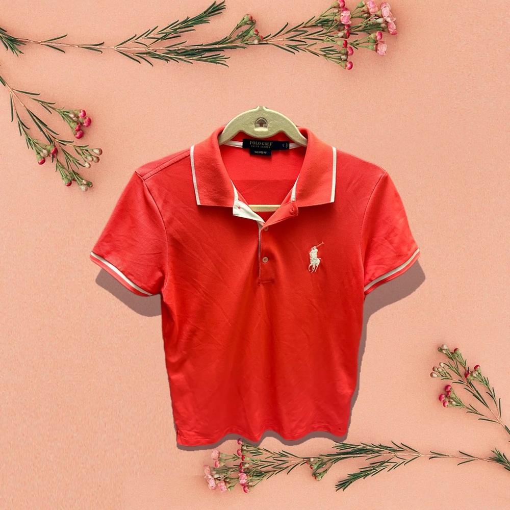 Ralph Lauren Kids Bright Red Polo Shirt